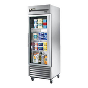 True TS-23G-HC~FGD01 One-Section Glass Door Reach-In Refrigerator