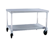 New Age 13060GSC 1000 lbs. Capacity 60"W x 30"D x 24"H Mobile Open Base Aluminum Equipment Stand