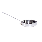 Spring USA 6480-60/7*4
 2-7/8"
 Stainless Steel
 Fry Pan