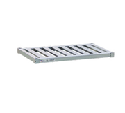 New Age 1836Tb Adjust-A-Shelf T-Bar Series Shelf 36"W All Welded Aluminum Construction 1500 Lbs. Capacity
