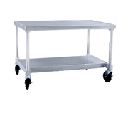 New Age 12436GSCU 1000 lbs. Capacity 36"W x 24"D x 24"H Mobile Open Base Aluminum Equipment Stand