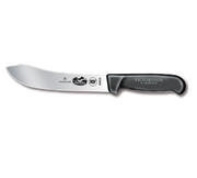 Victorinox Swiss Army 5.7403.18 7" Black Butcher Knife with Fibrox Pro Handle