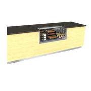 Structural Concepts CO5324R-UC 59.25"W Oasis® Self-Service Refrigerated Under Counter Case
