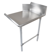 John Boos CDT6-S24GBK-R Pro-Bowl Clean Dishtable Straight Design 24"W x 30"D x 44"H Overall Size Left-to-Right Operation