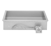 Wells HT-200 Stainless Steel (2) Full Size 12" x 20" Bain Marie Style Heated Tank