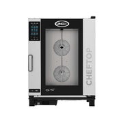 Unox XAVC-1011-EPL 10 Hotel Size Pan Left-to-Right Door Opening Electric ChefTop MIND.Maps Plus Combi Oven - 208-240 Volts