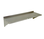 John Boos EWS8-1236 Shelf Wall-Mounted 36"W 1-1/2"H Rear Up-Turn 18/430 Stainless Steel With # 4 Polish