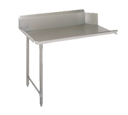 John Boos CDT4-S96SBK-L 96"W X 30"D X 44"H Overall Size Pro-Bowl Clean Dishtable With Straight Design