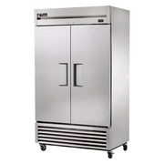 True T-43-HC 47" W Two-Section Stainless Steel Door Reach-In Refrigerator