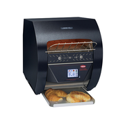 Hatco TQ3-400 14.7" W Horizontal Countertop Toast-Qwik Conveyor Toaster - 120 Volts 1780 Watts