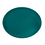 Cambro 2700414 22" Teal Oval Serving Camtray