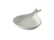 Tuxton BWP-130 28-1/2 Oz. Ceramic White Fry Pan Server (6 Each Per Case)