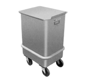 Piper Products 47-75 Mobile Stainless Steel Sliding Ingredient Bin