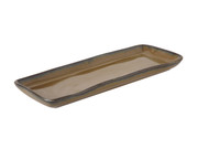 Tuxton GAJ-551 Ceramic Mojave Rectangular Tray (1 Dozen)