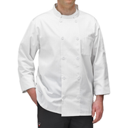 Winco UNF-5WS White Chef Jacket