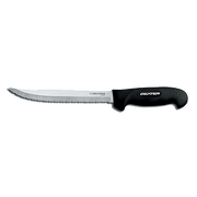 Dexter SG142-8TEB-PCP 8" Tiger-Edge Slicer with Black Handle