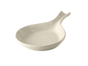 Tuxton BEP-114 18 Oz. Ceramic American White/Eggshell Fry Pan Server (1 Dozen)