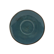 Tuxton GGE-084 6-3/8" Porcelain Azure Round Saucer (2 Dozen Per Case)