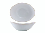 Tuxton GAA-403 20 Oz. Ceramic Agave Oblong Capistrano Bowl (1 Dozen)