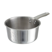 Winco SAP-2 2 Qt Stainless Steel Sauce Pan