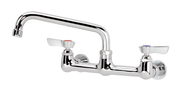 Krowne 12-808L Silver Series 8" Center Wall Mount Faucet with 8" Spout