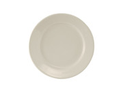 Tuxton TRE-007 7-1/8" Ceramic American White/Eggshell Round Plate (3 Dozen Per Case)