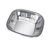 Eastern Tabletop 9340
 Stainless Steel
 Square
 Bread Basket