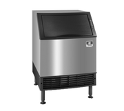 Manitowoc UYP0240A 90 Lbs. Bin Air Cooled Half Dice Cube NEO Undercounter Ice Maker - 230 Volts