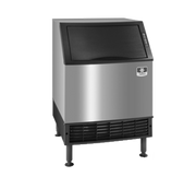 Manitowoc UYF0190A 90 Lbs. Bin Air Cooled Half Dice Cube NEO Undercounter Ice Maker - 115 Volts