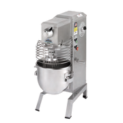 Univex SRM20+ 19.25" W x 35.75" H x 27.38" D 20 Qt. Stainless Steel Variable Speed Food Mixer