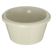 Carlisle S85242 2 5/8" Dia. Plastic Melamine Bone Ramekin