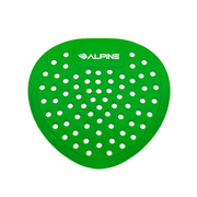 Alpine ALP4112-GA Green Plastic Apple Scented Urinal Screen