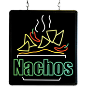 Winco 92004 "Nachos" LED Back Lighting Benchmark Ultra-Bright Merchandising Sign