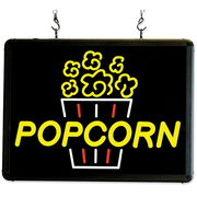 Winco 92001 "Popcorn" LED Back Lighting Benchmark Ultra-Bright Merchandising Sign