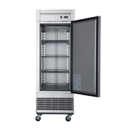 Dukers D28R 28"W Stainless Steel Solid Door Refrigerator
