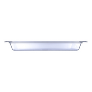 Carlisle 10200B07 7.6 Qt. Clear Polycarbonate StorPlus Food Pan