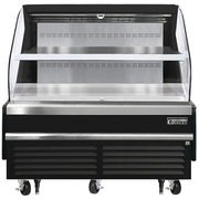 Everest Refrigeration EOMH-60-B-35-T Horizontal Open Display Merchandiser
