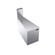 Krowne KR24-F15 15 Degree Angle Stainless Steel Royal Series Underbar Corner Angle Filler