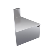 Krowne KR24-F45 45 Degree Angle Stainless Steel Royal Series Underbar Corner Angle Filler