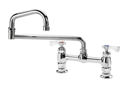 Krowne 15-818L Deck Mount Royal Series Faucet with 8" Centers 18" Swing Spout