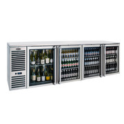 Krowne BS108 108" Refrigerated Back Bar Storage Cabinet