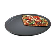 American Metalcraft HCTP7 7" OD x 5.5" ID Solid Aluminum With Hard Coat Wide Rim Pizza Pan