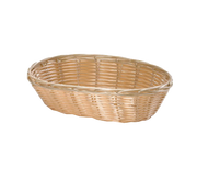 TableCraft Products 1174W Oval Handwoven Natural Basket