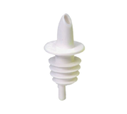 TableCraft Products 35W White And Plastic Cash & Carry Free Flow Pourer