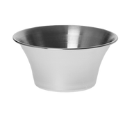 TableCraft Products 5063 4 Oz. Flared Design Stainless Steel Sauce Cup