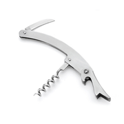 TableCraft Products H1228C Matte Stainless Steel Cash & Carry Waiter's Corkscrew