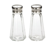 TableCraft Products 156S&P-2 3 Oz. Stainless Steel Tops Salt/Pepper Shaker