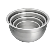 TableCraft Products H832 3 Qt. 9" Dia. x 4 3/4" Stainless Steel Premium Mixing Bowl