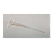 TableCraft Products 10526 White 1/4 Oz. 9 1/4" Dip Tube & 38mm Cap Polypropylene Standard Pump Only