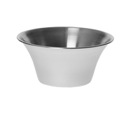 TableCraft Products 5064 6 Oz. Flared Design Stainless Steel Sauce Cup